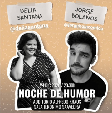 Noche de Humor con Delia Santana y Jorge BolaÃ±os