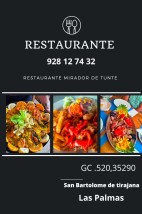 Restaurante El Mirador de Tunte